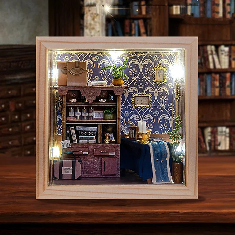 Sewing Shop DIY Miniature House Kit