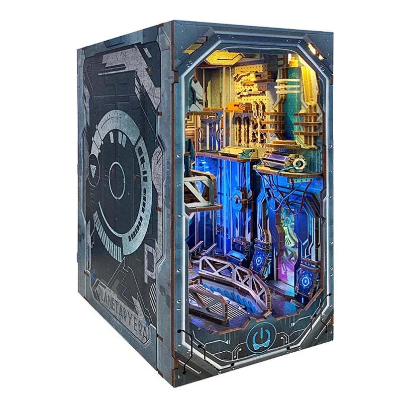 Planetary Era 3D DIY Book Nook Kit