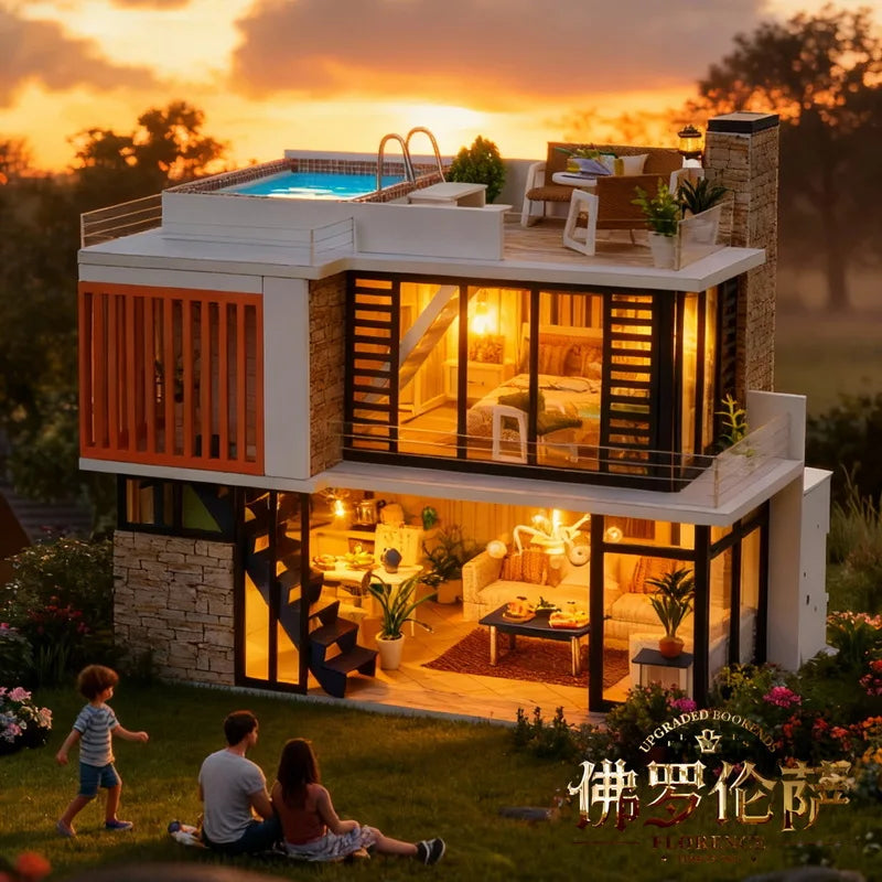 Florence DIY Miniature House Kit