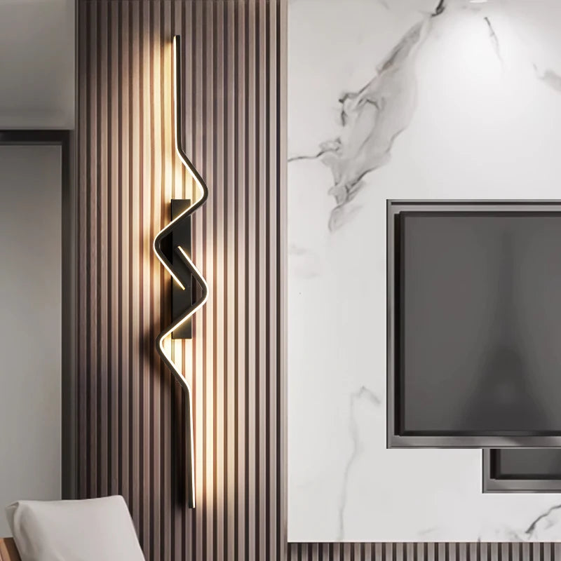 ZigGlow — Modern Sculptural LED Wall Sconce