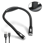Neck Reading Light Rechargeable, Hands-Free LED Book Light for Reading in Bed, Knitting, Crafts