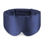 Mulberry Silk Sleep Mask Padded, Light Blocking Eye Mask for Sleeping and Travel, Extra Large