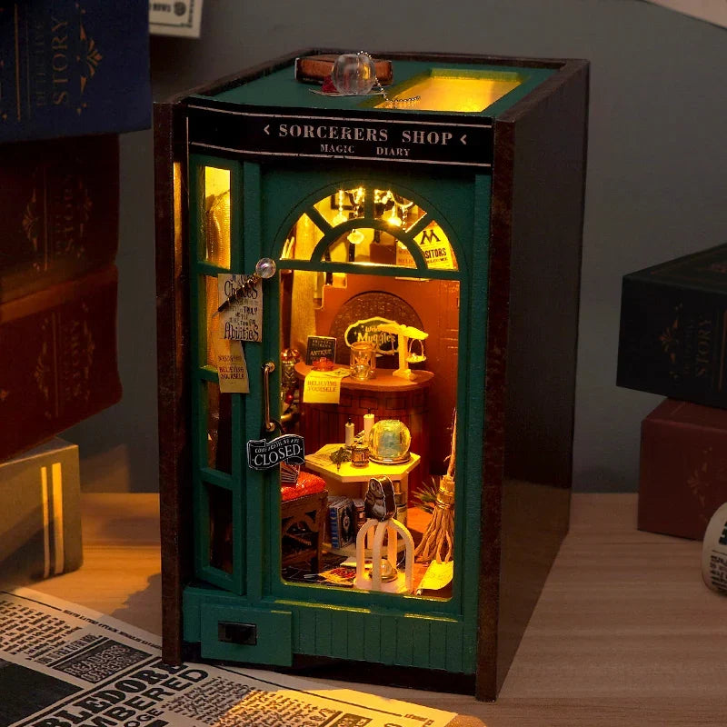 Sorcerer's Shop DIY Book Nook Kit