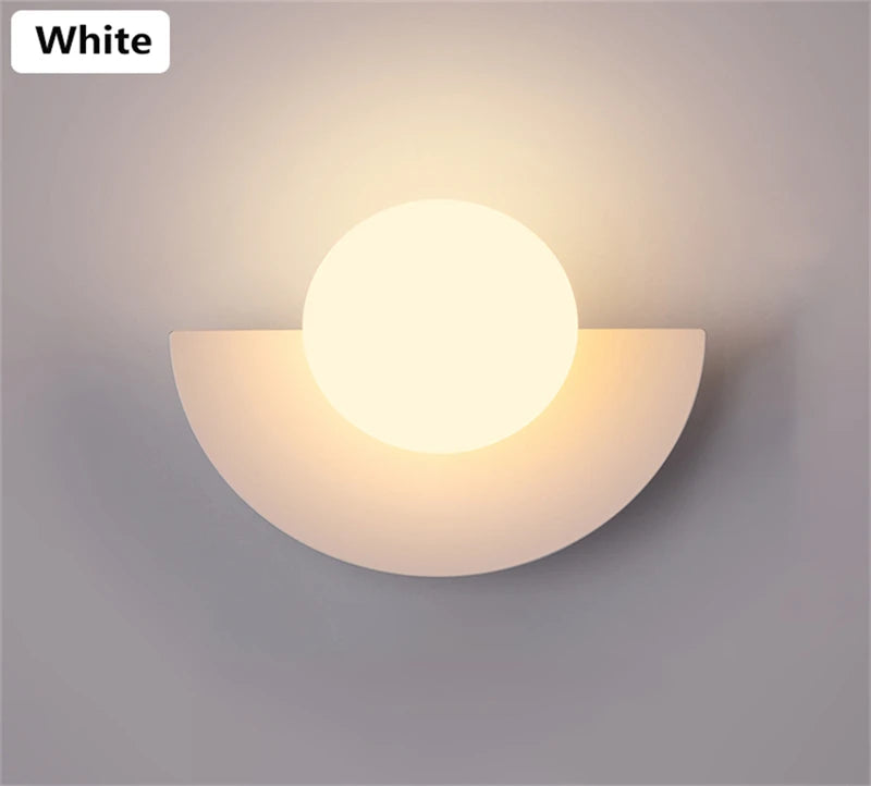 CradleGlow — Moon Globe LED Wall Sconce
