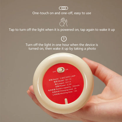 SunsetGlow — Rechargeable Touch Bedside Lamp