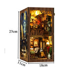World Within Frame Figurines Miniatures DIY Book Nook Kit