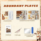 Mechanical Factory Music Box Wooden Puzzle