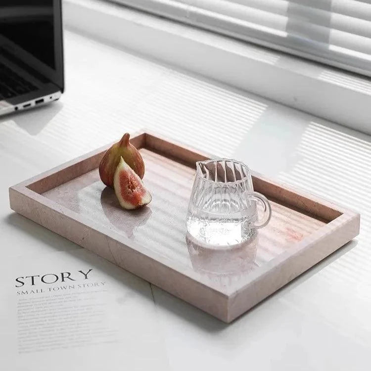 Pink Marble Tray