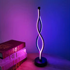 WaveGlow — Sculptural Infinity LED Table Lamp