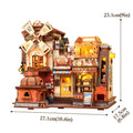 Mechanical Factory Music Box Wooden Puzzle