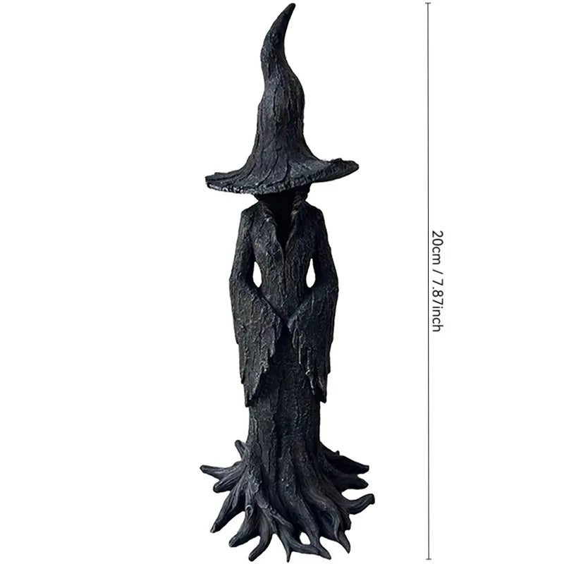 Gothic Witch Resin Statue