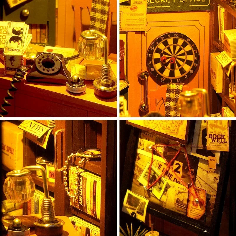 Great Detective Diary DIY Book Nook Kit