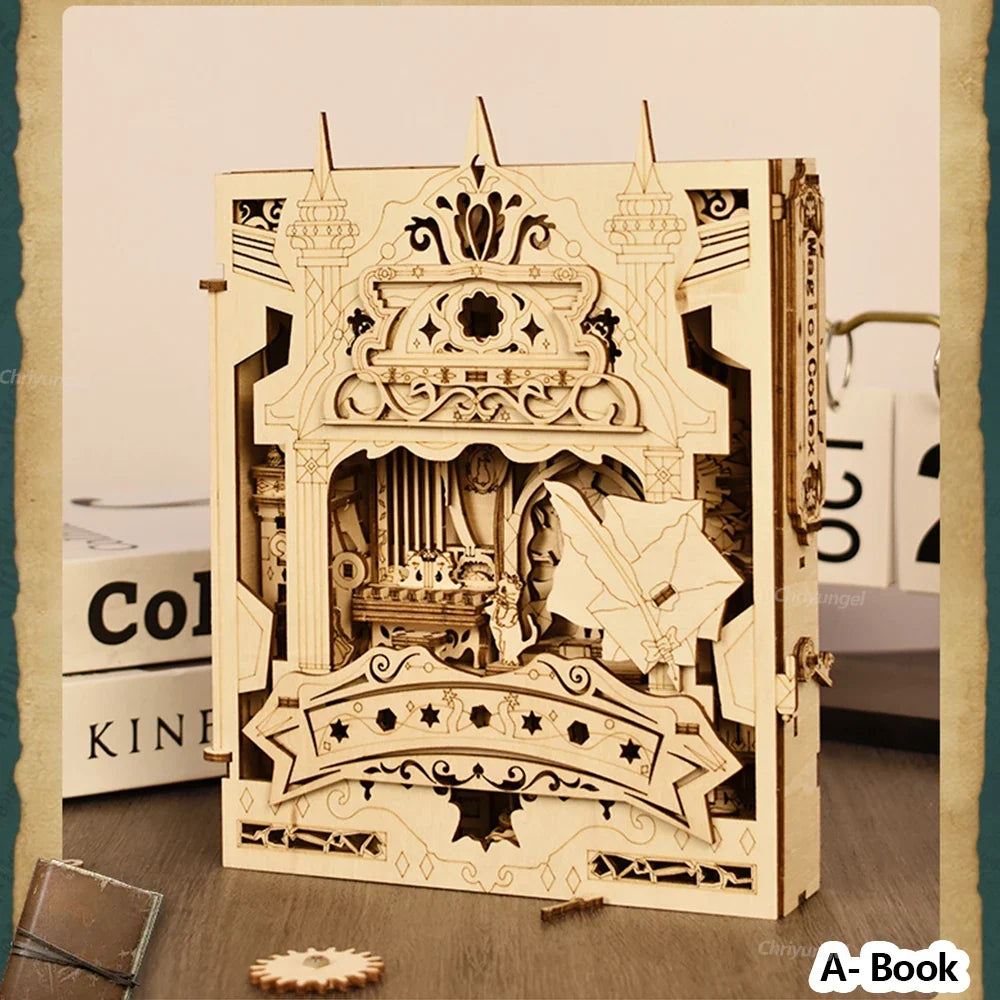 Book of Secrets DIY Miniature House Kit