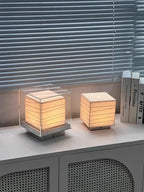 Shoji Cube Table Lamp
