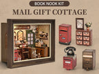 Mail Gift Cottage DIY Book Nook Kit