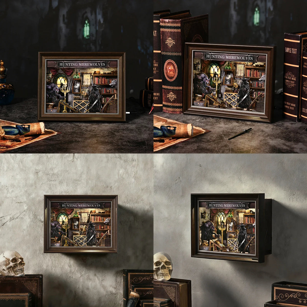 Werewolf Hunter DIY Book Nook Kit