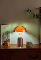 Amber Dome Table Lamp