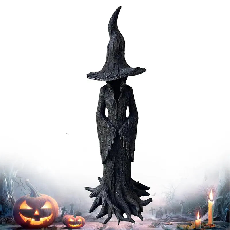Gothic Witch Resin Statue