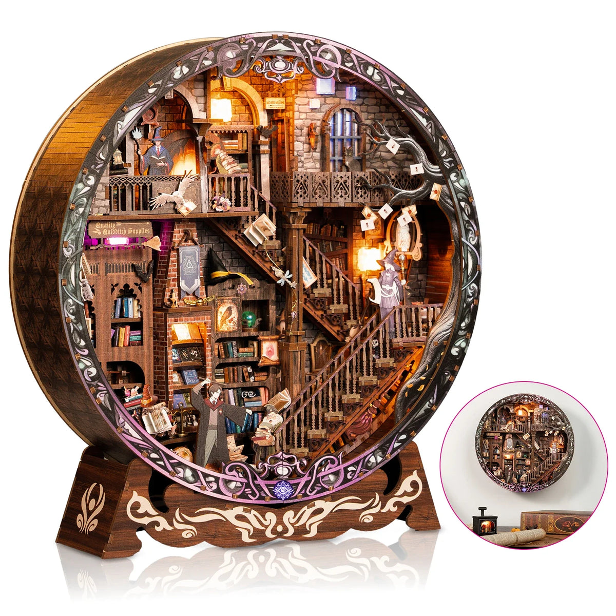 Magic Library DIY Miniature House Kit