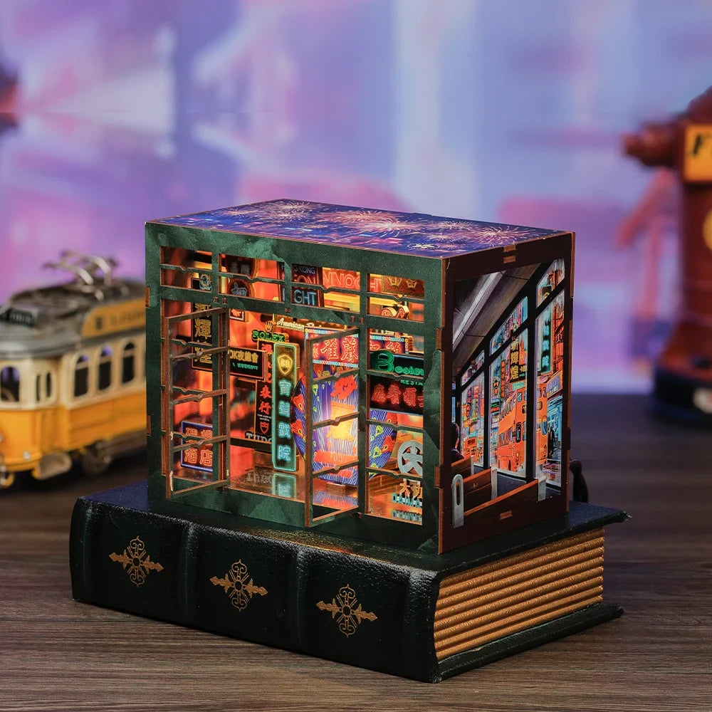 Christmas Party DIY Book Nook Kit
