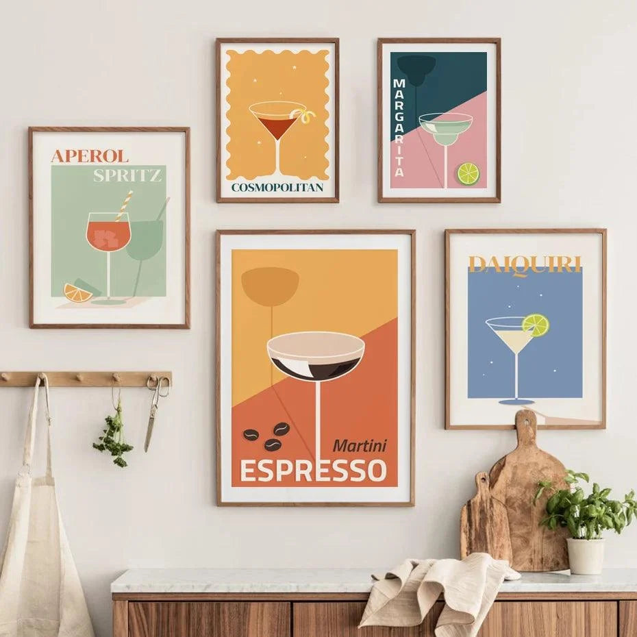 Cocktail Prints