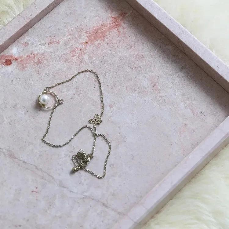 Pink Marble Tray