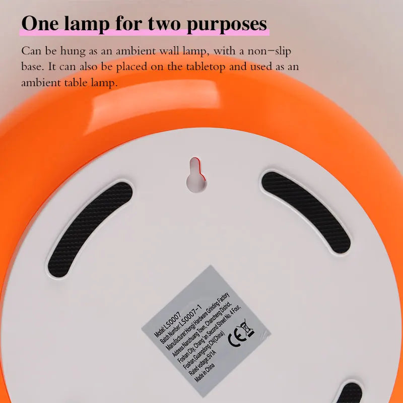 DonutGlow - Rechargeable LED Wall & Table Lamp