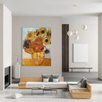 1000 Piece Jigsaw Puzzle for Adults, Van Gogh, Sunflowers, Difficult Art Puzzle, Gift
