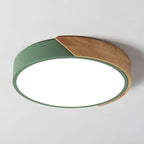 SlimGlow Ultra-Thin LED Ceiling Light — Flush Mount, 3 Colors, Multiple Sizes & Finishes