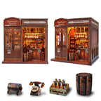 Timeworn Tavern DIY Book Nook Kit with Light