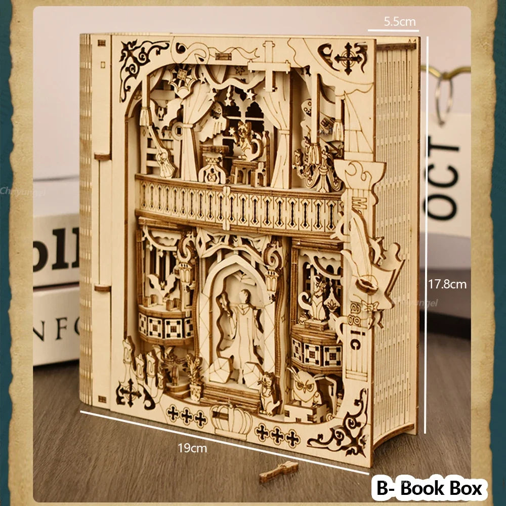 Book of Secrets DIY Miniature House Kit