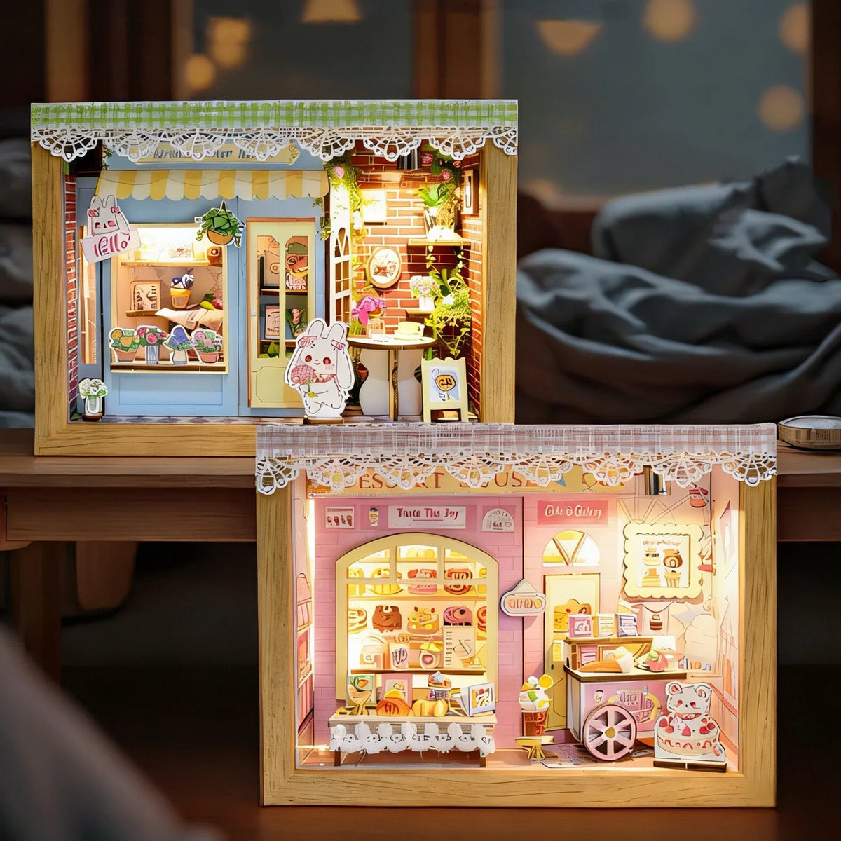 Dessert Store DIY Miniature House Kit