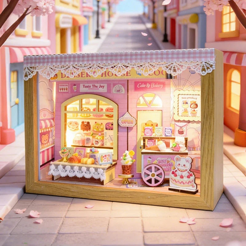 Dessert Store DIY Miniature House Kit