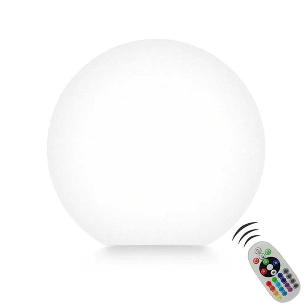 GlobeGlow — Rechargeable LED Garden Sphere Light