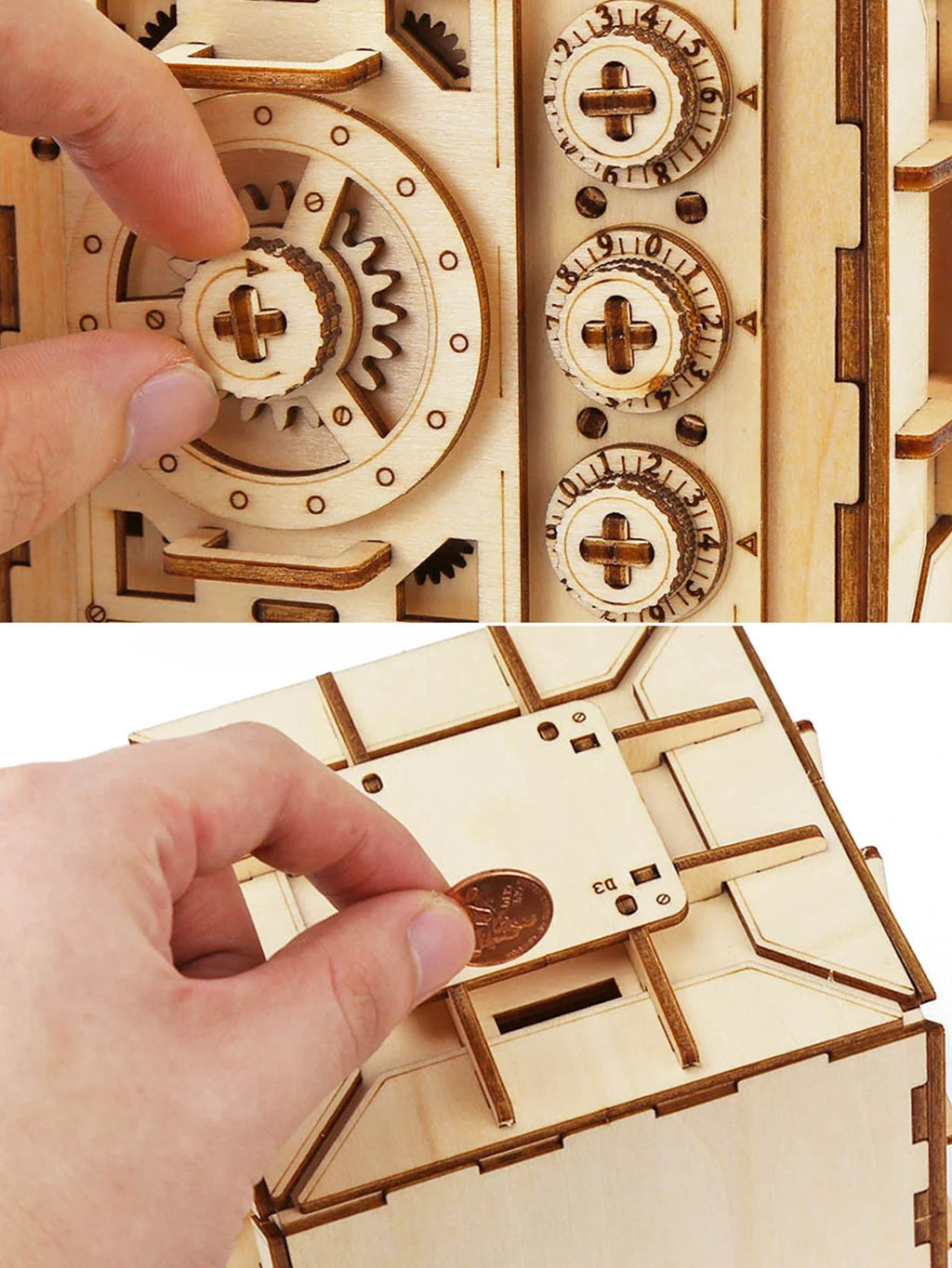 Locker Puzzle Box DIY 3D Wooden Puzzle Kit