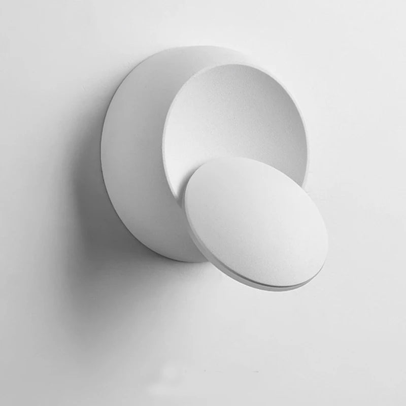 LunaGlow — Rotating Dome LED Wall Sconce