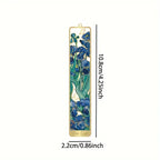 ArtMark Van Gogh Irises — Brass Metal Bookmark