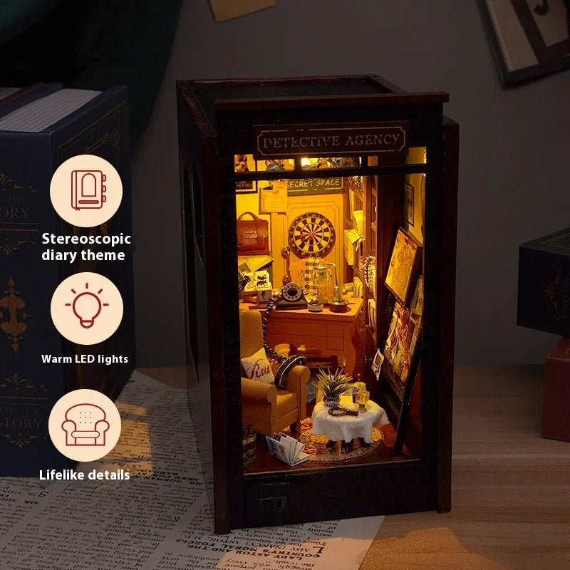 Great Detective Diary DIY Book Nook Kit