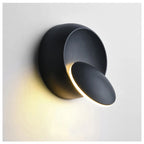 LunaGlow — Rotating Dome LED Wall Sconce