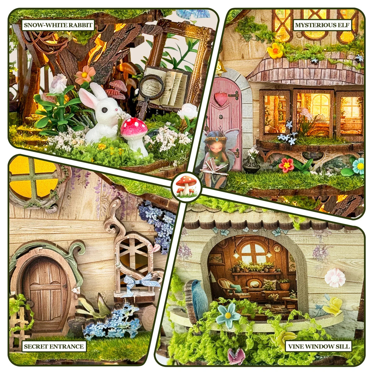 TREEHOUSE-S DIY Miniature House Kit