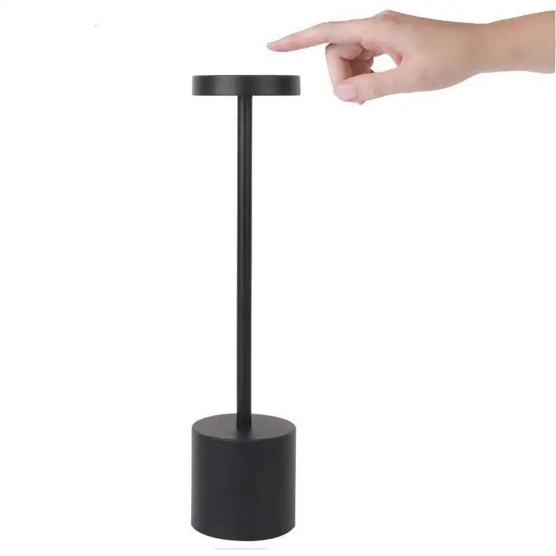 PillarGlow — Cordless LED Table Lamp with Touch Dimmer