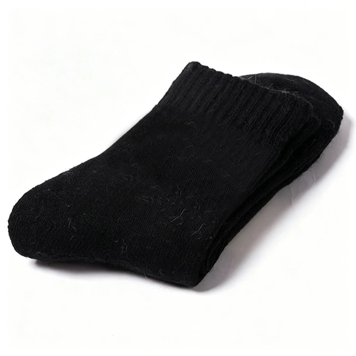 Wool Socks Thick Thermal Winter Socks, Warm Wool Blend Crew Socks for Women and Men, Cozy Home Socks