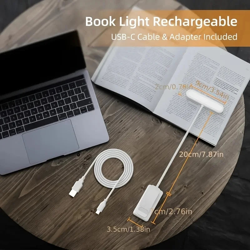 FlexGlow — Rechargeable Gooseneck LED Book Light