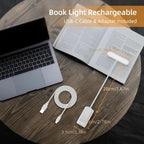 FlexGlow — Rechargeable Gooseneck LED Book Light