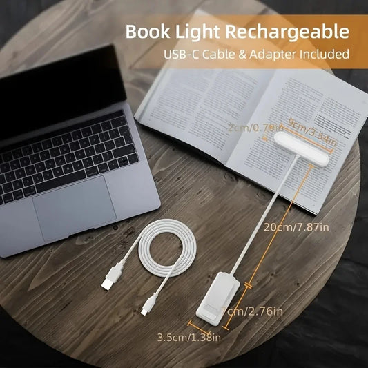 FlexGlow — Rechargeable Gooseneck LED Book Light