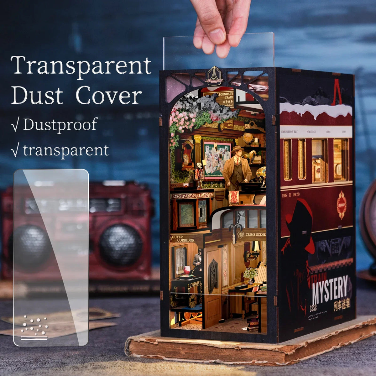 Train Mystery DIY Book Nook Kit