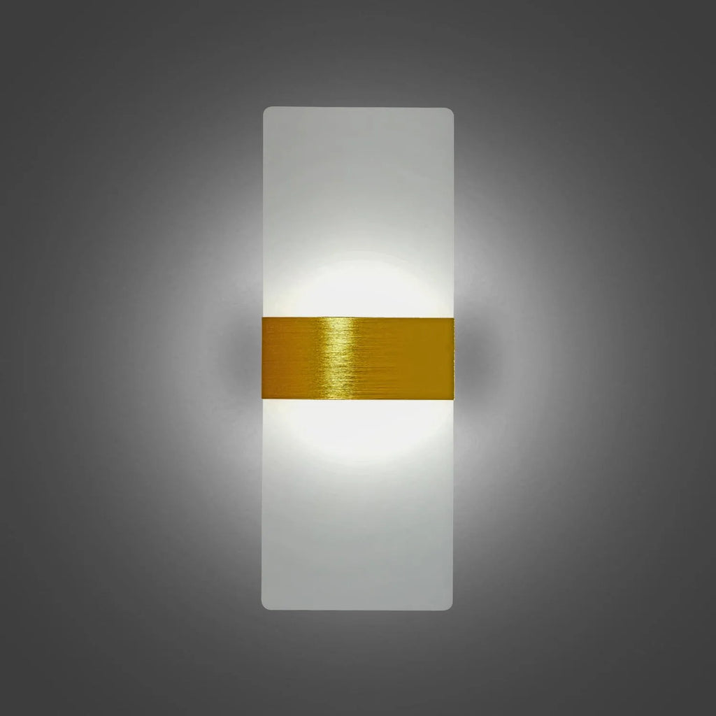 PanelGlow — Frosted Acrylic LED Wall Sconce