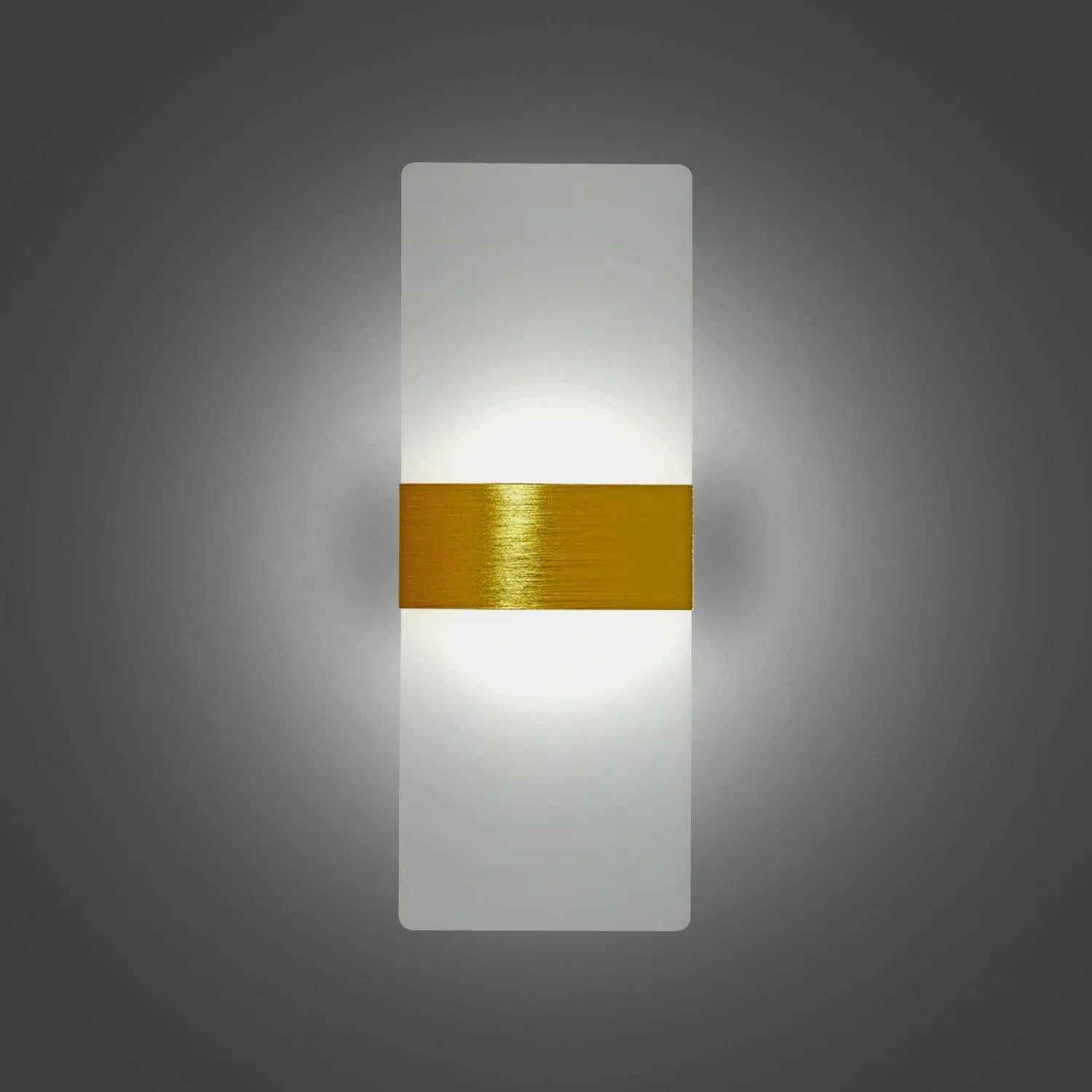 PanelGlow — Frosted Acrylic LED Wall Sconce