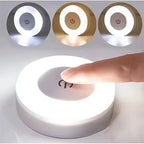 TapGlow Touch LED Night Light — Rechargeable, Magnetic, 3 Color Temps, Dimmable, 1–6 Pack