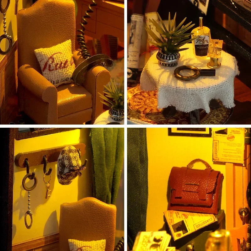 Great Detective Diary DIY Book Nook Kit